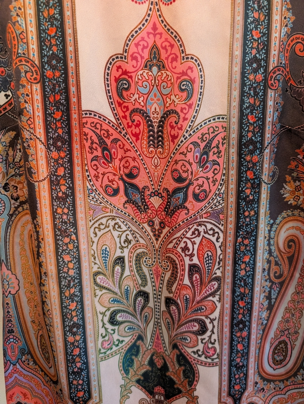 Ever New Melbourne Paisley Print Shift Dress Size 2 (AU 6) Boho Chic - Picture 3 of 4